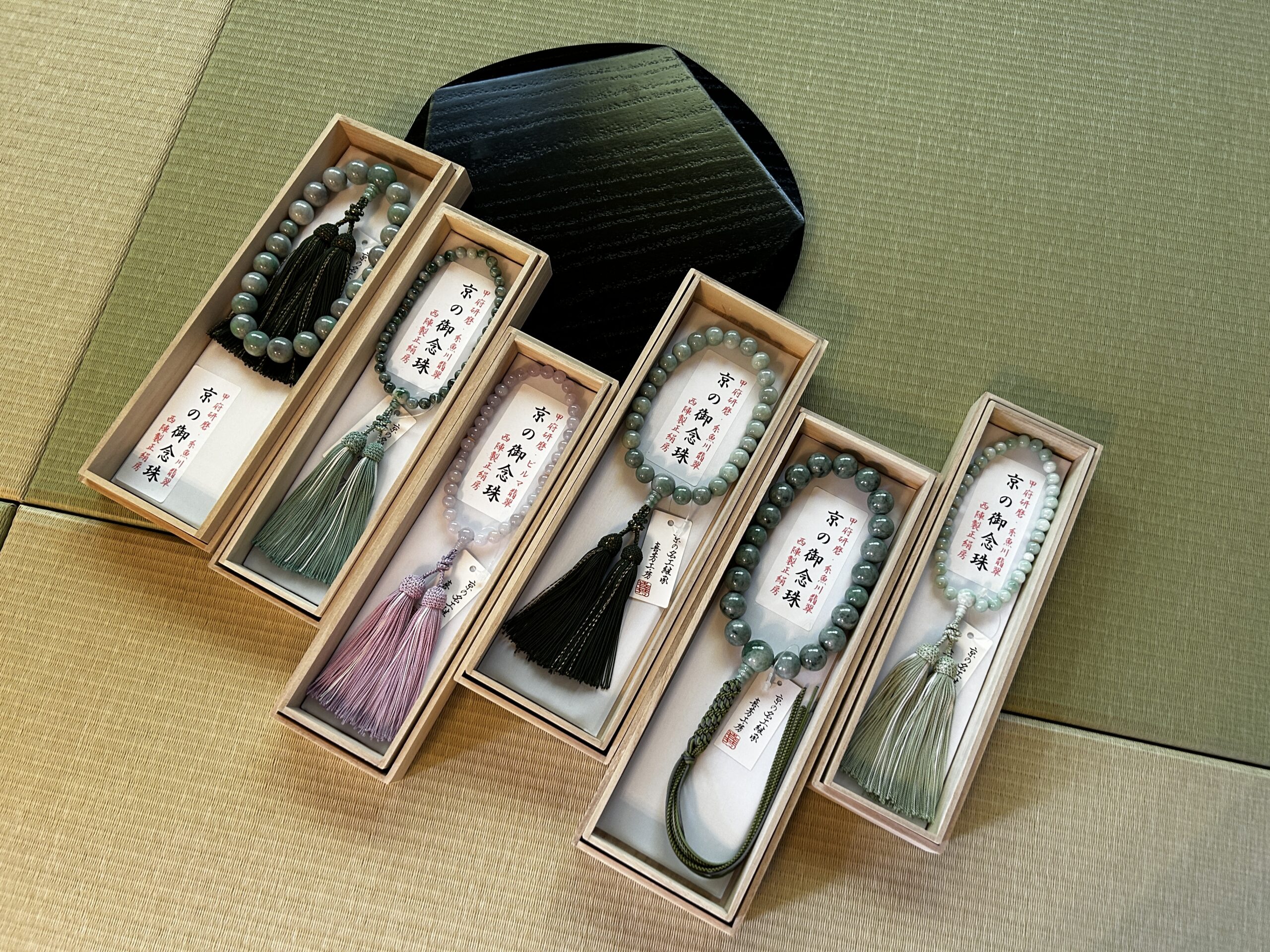 製品紹介・実績 | 京念珠(数珠)の製造販売卸 京都の老舗 | 株式会社
